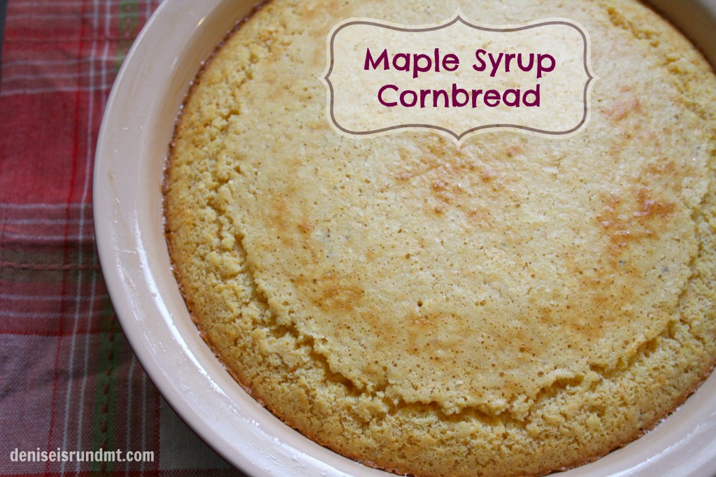 Maple Syrup Cornbread