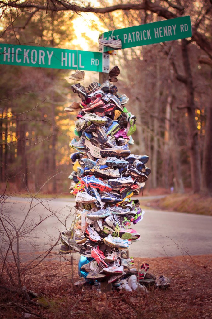 Meg's Miles Running Shoe Memorial