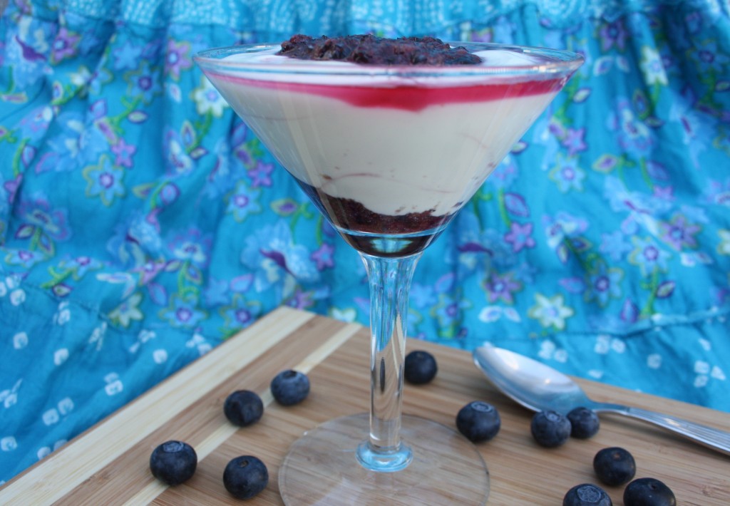 Blueberry parfait