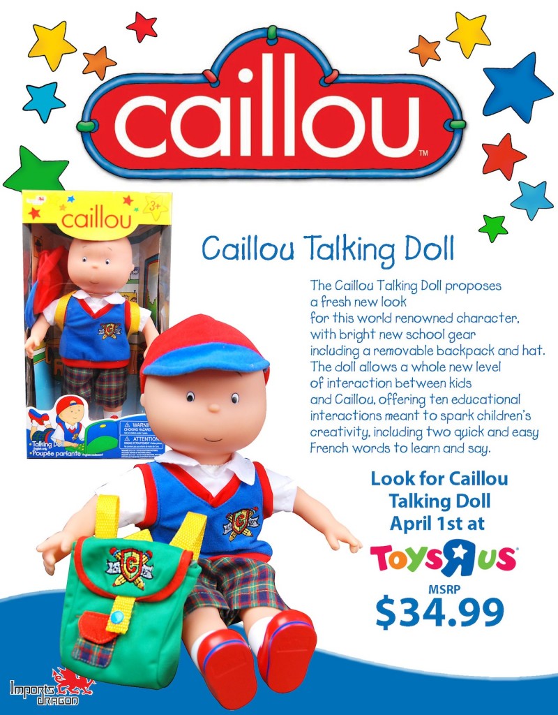 CaillouTalkingDoll