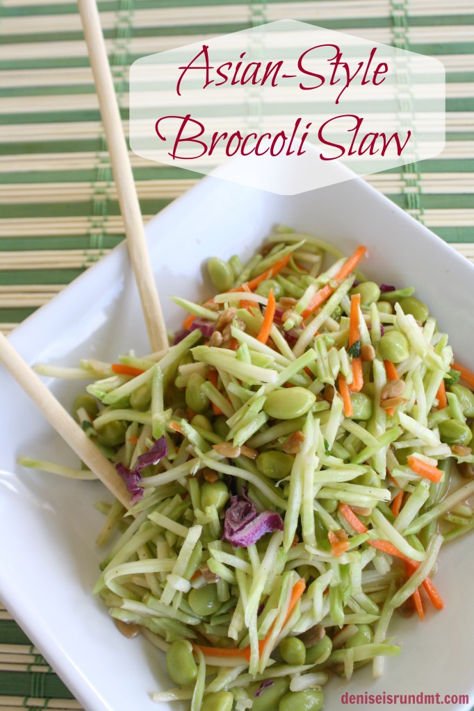 Asian-Style Broccoli Slaw 