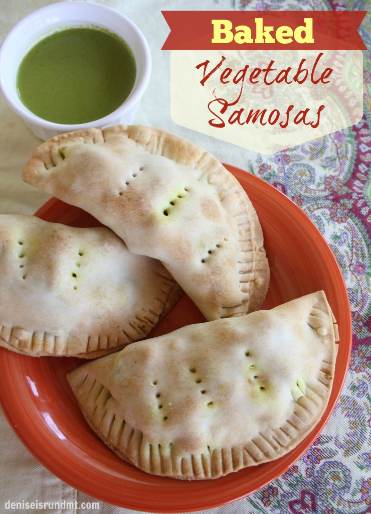 Baked Vegetable Samosas #healthy #vegetarian 