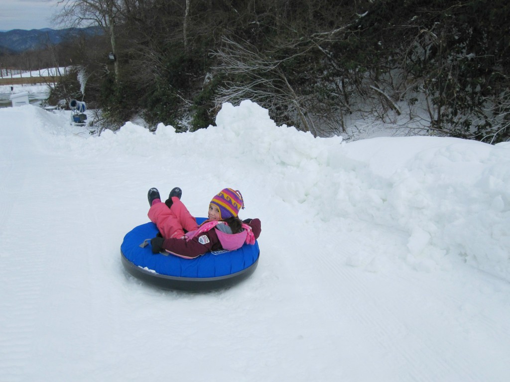 North Carolina - snow tubing