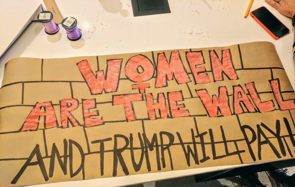 Women are the Wall - TRump will pay