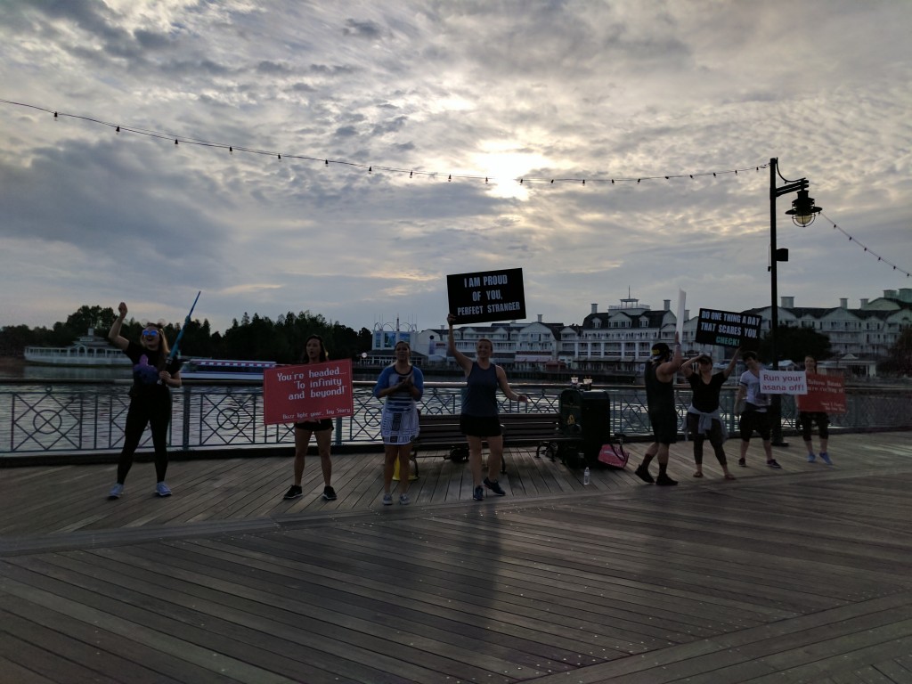 Star Wars Half Marathon - Boardwalk signs1