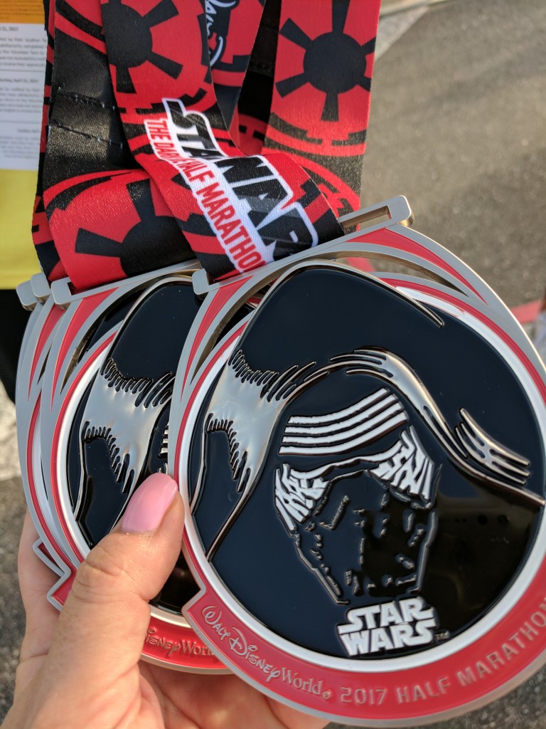 Star Wars Half Marathon - Kylo Ren Medals