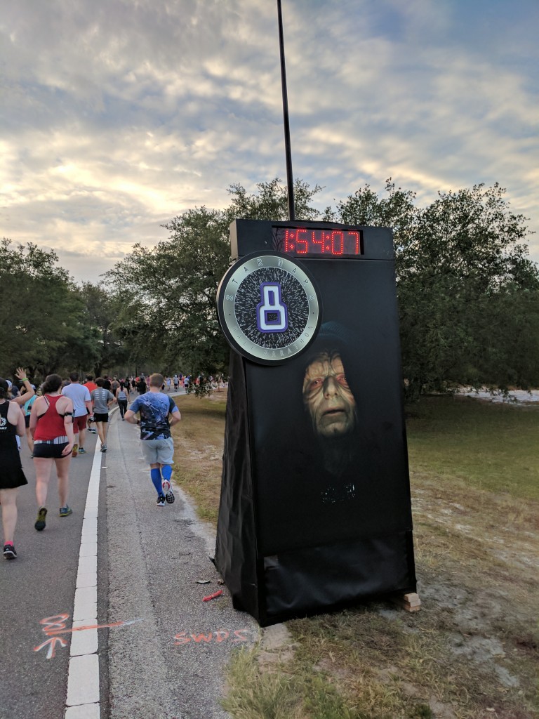 Star Wars Half Marathon - Mile 8