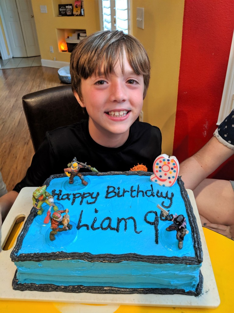 Liam- 9th birthday