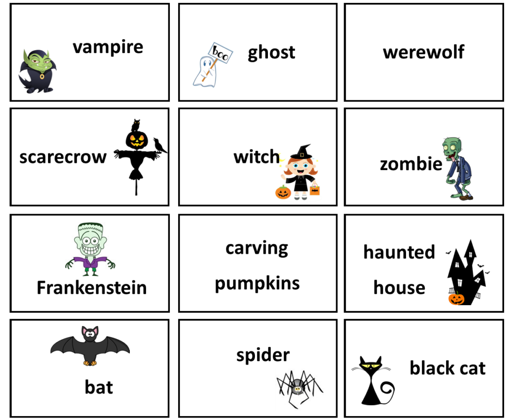 Halloween Charades