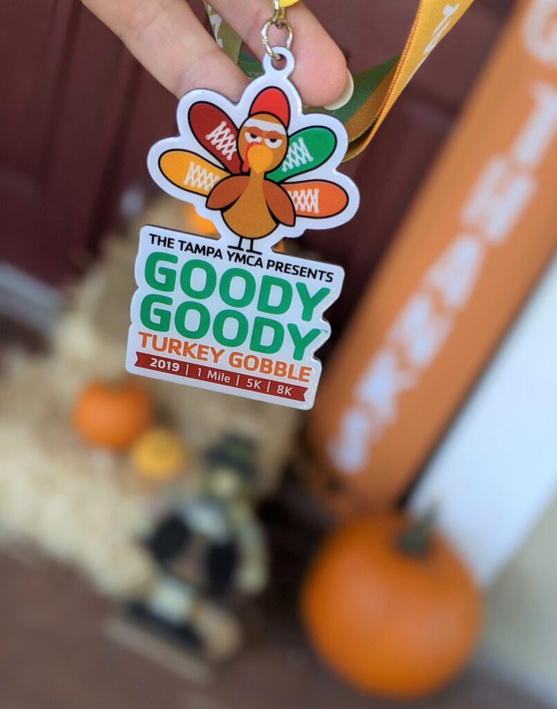 Goody Goody Turkey Gobble medal