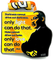 Martin Luther King quote - medal