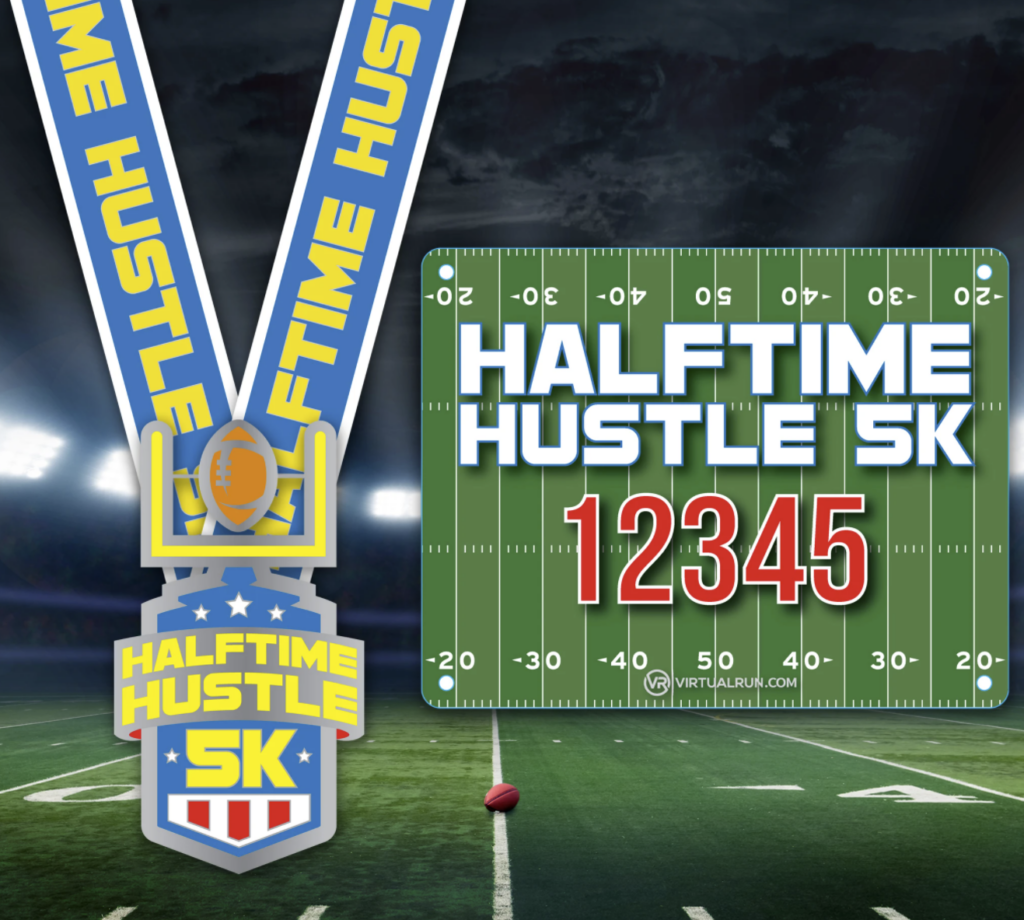 Super Bowl Fun Run - Halftime Hustle 5K virtual race