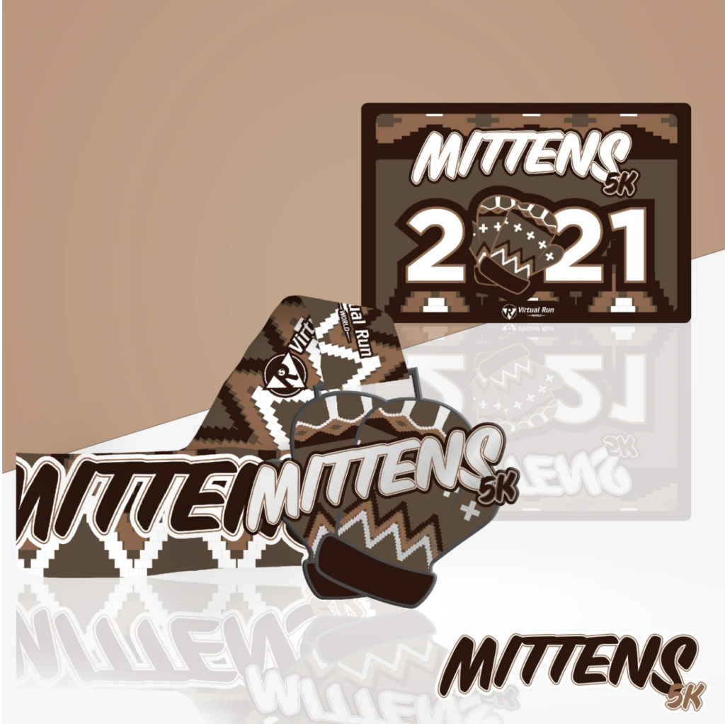 Bernie's mittens - Mittens 5K - virtual race